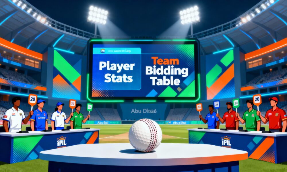 IPL 2026 Auction: Date, Time, Venue, Purse And Where To Watch Live